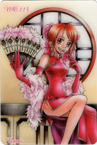 One Piece Trading Card - Part 3: No. 113 Special New King of Pirates Gumi (Gummy) Nami (Nami) - Cherden's Doujinshi Shop - 1