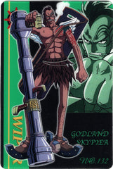One Piece Trading Card - Part 4: No. 132 Normal New King of Pirates Gumi (Gummy) Wiper (Wyper) - Cherden's Doujinshi Shop - 1
