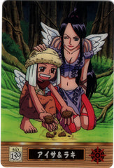 One Piece Trading Card - Part 4: No. 139 Normal New King of Pirates Gumi (Gummy) Aisa & Raki (Aisa) - Cherden's Doujinshi Shop - 1