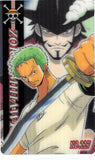 One Piece Trading Card - New King of Pirates Gumi Part 8: No. 227 Zoro & Mihawk (Lenticular) Bandai (Zoro) - Cherden's Doujinshi Shop - 1