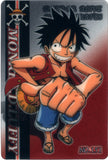 One Piece Trading Card - New King of Pirates Gummy Part 5: No. 151 Monkey. D. Luffy (FOIL) Bandai (Luffy) - Cherden's Doujinshi Shop - 1