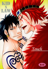 One Piece Doujinshi - Touch (Eustass x Law) - Cherden's Doujinshi Shop - 1