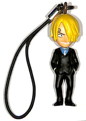 One Piece Charm - World Collectible Figure Mini Strap: 5. Sanji (7-Eleven Exclusive) (Sanji) - Cherden's Doujinshi Shop - 1