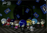 Persona 3 Clear File - Happy Kuji Prize E 3D A4 Clear File 8 Dark Hour Chibi Group (Makoto) - Cherden's Doujinshi Shop - 1
