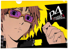 Persona 4 Clear File - Happy Kuji P4 Prize F 02 Type A Yosuke Hanamura (Yosuke Hanamura) - Cherden's Doujinshi Shop - 1
