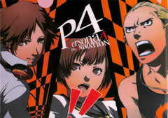 Persona 4 Clear File - Happy Kuji P4 Prize F 03 Type C Yosuke Hanamura Chie Satonaka & Kanji Tatsumi (Yosuke Hanamura) - Cherden's Doujinshi Shop - 1