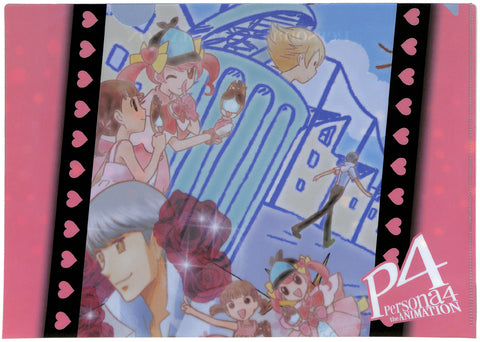 Persona 4 Clear File - Happy Kuji P4 Prize F 03 Type E Detective Loveline Nanako Dojima (Nanako Dojima) - Cherden's Doujinshi Shop - 1