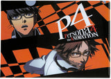 Persona 4 Clear File - Happy Kuji P4 Prize F 04 Type C Yu Narukami and Yosuke Hanamura (Yu Narukami) - Cherden's Doujinshi Shop - 1