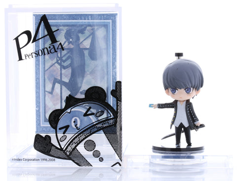 Persona 4 Figurine - One Coin Grande Collection Yu Narukami with the Fool Tarot Card and My Case (Happy Version) (Animate Limited Edition Box Promo) (Yu Narukami) - Cherden's Doujinshi Shop - 1
