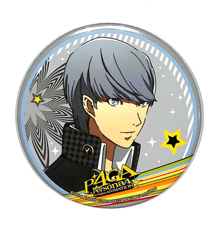 Persona 4 Pin - P4GA Persona4 the Golden Animation Can Badge: Yu Narukami (Yu Narukami) - Cherden's Doujinshi Shop - 1