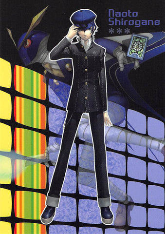 Shin Megami Tensei:  Persona 4 Trading Card - No.08   Character Card-08 Naoto Shirogane (Naoto) - Cherden's Doujinshi Shop - 1