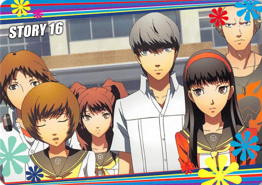 Shin Megami Tensei:  Persona 4 Trading Card - Normal 13   Story Card 61 (Yu) - Cherden's Doujinshi Shop - 1