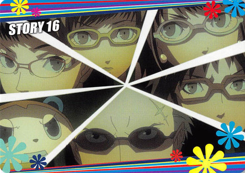 Shin Megami Tensei:  Persona 4 Trading Card - Normal 16   Story Card 64 (Kanji) - Cherden's Doujinshi Shop - 1