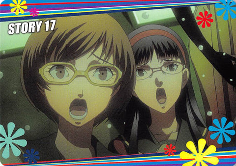 Shin Megami Tensei:  Persona 4 Trading Card - Normal 17   Story Card 65 (Chie) - Cherden's Doujinshi Shop - 1
