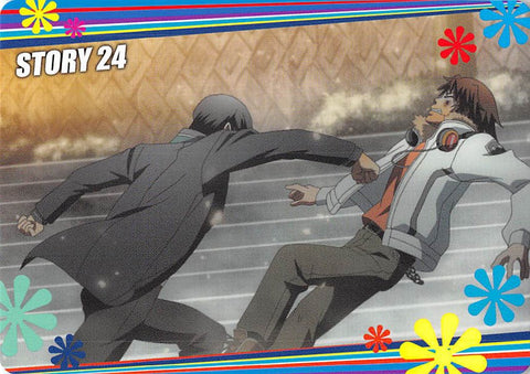 Shin Megami Tensei:  Persona 4 Trading Card - Normal 45   Story Card 93 (Hero x Yosuke) - Cherden's Doujinshi Shop - 1