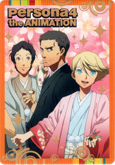 Persona 4 Trading Card - SP 02 Special Persona 4 the Animation Bonus Pack Tohru Adachi Ryotaro Dojima and Teddie (Teddie) - Cherden's Doujinshi Shop - 1