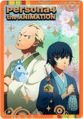 Persona 4 Trading Card - SP 03 Special Persona 4 the Animation Bonus Pack Kanji Tatsumi x Naoto Shirogane (Kanji x Naoto) - Cherden's Doujinshi Shop - 1