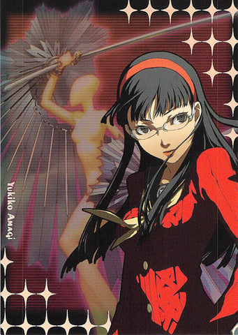 Shin Megami Tensei:  Persona 4 Trading Card - Special Card-8 Yukiko Amagi (Silver Foil) (Yukiko) - Cherden's Doujinshi Shop - 1