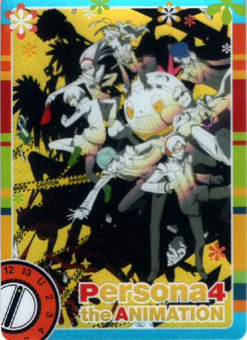 Shin Megami Tensei:  Persona 4 Trading Card - SPR 01 (FOIL) (Yu) - Cherden's Doujinshi Shop - 1