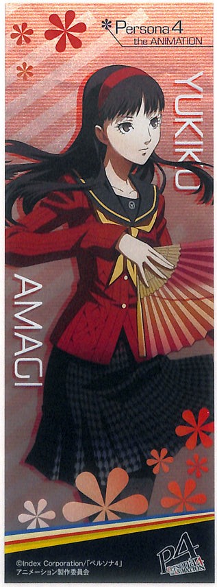 Persona 4 Sticker - P4 The Animation Metal Sticker Set Type C Yukiko Amagi (Yukiko Amagi) - Cherden's Doujinshi Shop - 1