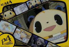 Persona 4 Clear Plate - Persona4 the Animation Jumbo Carddass A5 Clear Plate Collection: Normal Plate 5 Teddie (Teddie) - Cherden's Doujinshi Shop - 1