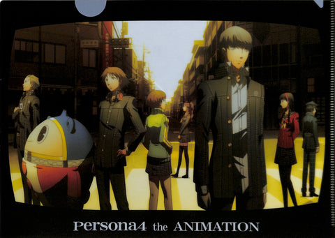Persona 4 Clear File - Special Kuji Platinum Prize F 05 Type D Cast (Yu Narukami) - Cherden's Doujinshi Shop - 1