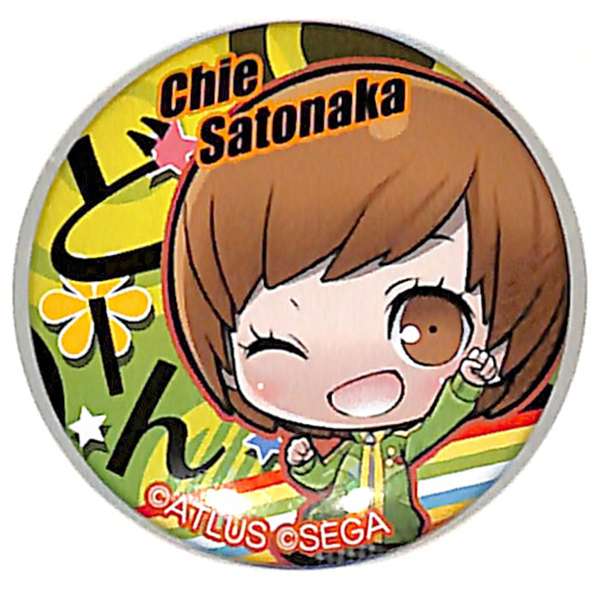 Persona 4 Pin - The Golden Deforme Mini Trading Can Badge Chie Satonaka (Chie Satonaka) - Cherden's Doujinshi Shop - 1