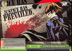 Persona 5 Trading Card - CX P5/S45-050 CC Weiss Schwarz JUSTICE HAS PREVAILED. (Makoto Niijima) - Cherden's Doujinshi Shop - 1