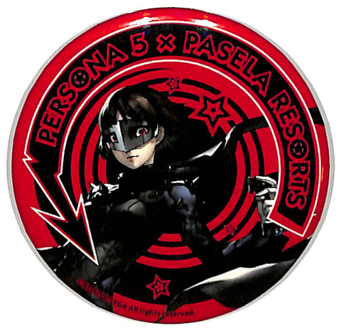 Persona 5 Pin - P5 x Pasela Resorts Original Can Badge QUEEN Makoto Niijima (Makoto Niijima) - Cherden's Doujinshi Shop - 1