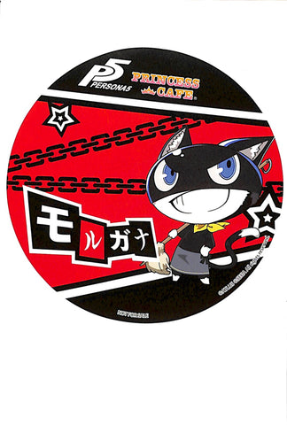 Persona 5 Coaster - Persona 5 x Princess Cafe Order Bonus: Morgana Limited Edition Coaster (Morgana) - Cherden's Doujinshi Shop - 1