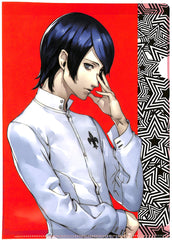 Persona 5 Clear File - Sega Lucky Kuji Light Prize A4 Clear File Yusuke Kitagawa School Outfit (Yusuke Kitagawa) - Cherden's Doujinshi Shop - 1