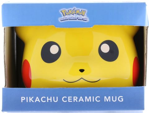 Pokemon Mug - Pokemon 16 oz Pikachu Ceramic Mug (SM-09-16-299001) (Pikachu) - Cherden's Doujinshi Shop - 1