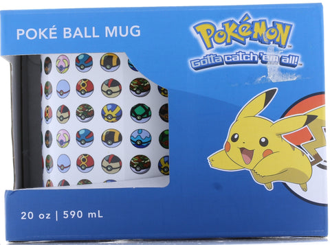 Pokemon Mug - Pokemon 20 oz Poke Ball Mug (Poke Ball) - Cherden's Doujinshi Shop - 1
