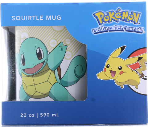 Pokemon Mug - Pokemon 20 oz Squirtle Mug (EG-12-16-300433) (Squirtle) - Cherden's Doujinshi Shop - 1