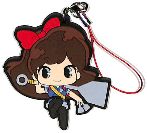 Ranma 1/2 Strap - Capsule Rubber Mascot 5. Ukyo Kuonji (Ukyo Kuonji) - Cherden's Doujinshi Shop - 1