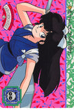 Ranma 1/2 Trading Card - 18 Normal Carddass Part 1: Okonomiyaki Ukyo (Yellow Back) (Ukyo Kuonji) - Cherden's Doujinshi Shop - 1