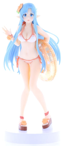 Sword Art Online Figurine - Craneking Memory Defrag EXQ Figure: 2019.05 Asuna Yuuki (Blue Hair / Bikini Version) Statue (Asuna Yuuki) - Cherden's Doujinshi Shop - 1