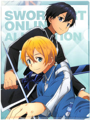 Sword Art Online Clear File - Newtype 2018.11 Promo 1 A4 Clear File Kirito Eugeo and Alice (Kirito) - Cherden's Doujinshi Shop - 1