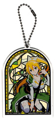 Sword Art Online Keychain - Ordinal Scale Commemorative Plate Key Holder Craneking Jamma Prize Leafa (Leafa) - Cherden's Doujinshi Shop - 1