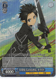 Sword Art Online Trading Card - CH SAO/S20-080S SR Weiss Schwarz (FOIL) For Someone Special Kirito (Kirito) - Cherden's Doujinshi Shop - 1