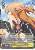 Sword Art Online Trading Card - SAO/S26-006 R Weiss Schwarz (HOLO) Asuna Yuuki (CH) (Asuna Yuuki) - Cherden's Doujinshi Shop - 1