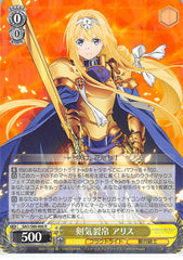 Sword Art Online Trading Card - SAO/S80-006 R Weiss Schwarz (HOLO) Splitting Sound of the Sword Alice (CH) (Alice Zuberg) - Cherden's Doujinshi Shop - 1