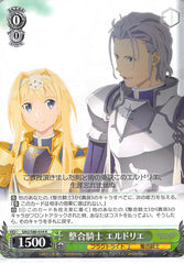 Sword Art Online Trading Card - SAO/S80-034 R Weiss Schwarz (HOLO) Integrity Knight Eldrie (CH) (Eldrie Woolsburg) - Cherden's Doujinshi Shop - 1