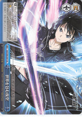 Sword Art Online Trading Card - SAO/S80-097 CR Weiss Schwarz Night Sky Enveloping the World (CX) (Kirito) - Cherden's Doujinshi Shop - 1