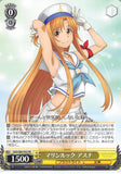 Sword Art Online Trading Card - SAO/S80-P02 PR Weiss Schwarz Marine Style Asuna (CH) (Asuna Yuuki) - Cherden's Doujinshi Shop - 1