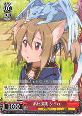 Sword Art Online Trading Card - SAO/SE23-07 R Weiss Schwarz Gathering Materials Silica (CH) (Silica) - Cherden's Doujinshi Shop - 1