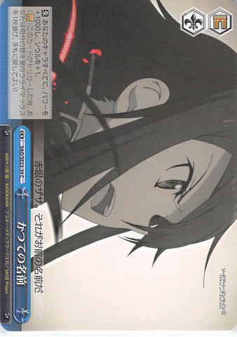 Sword Art Online Trading Card - SAO/SE23-34 C Weiss Schwarz Past Name (CX) (Kirito) - Cherden's Doujinshi Shop - 1