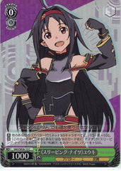 Sword Art Online Trading Card - SAO/SE26-13 C Weiss Schwarz (FOIL) Sleeping Knights Yuuki (CH) (Yuuki (Sword Art Online)) - Cherden's Doujinshi Shop - 1