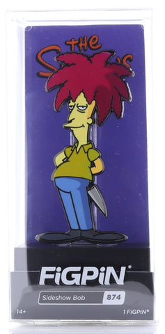 The Simpsons Pin - FiGPiN - Sideshow Bob (874) (Sideshow Bob) - Cherden's Doujinshi Shop - 1