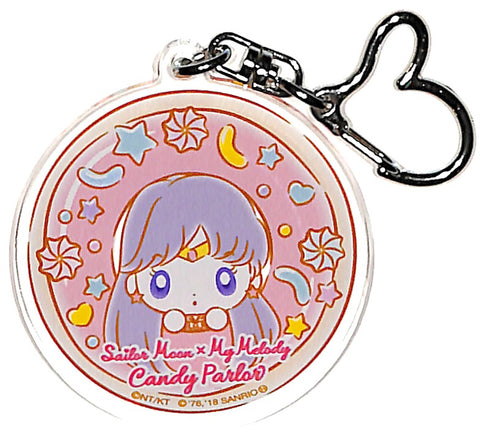 Sailor Moon Keychain - Colabo Cafe Candy Parlor Sailor Moon x My Melody Acrylic Keyholder Rei Hino (Rei Hino) - Cherden's Doujinshi Shop - 1
